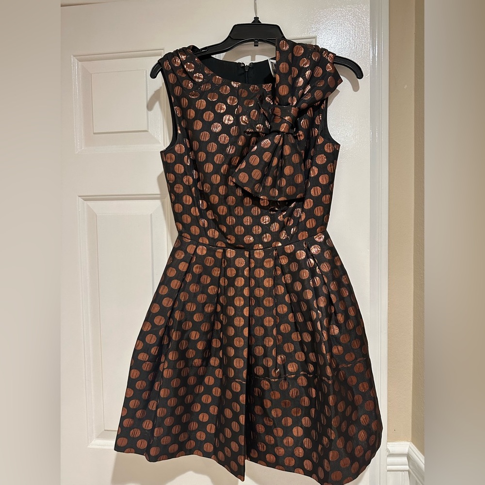 Anthropologie polka dot party dress!